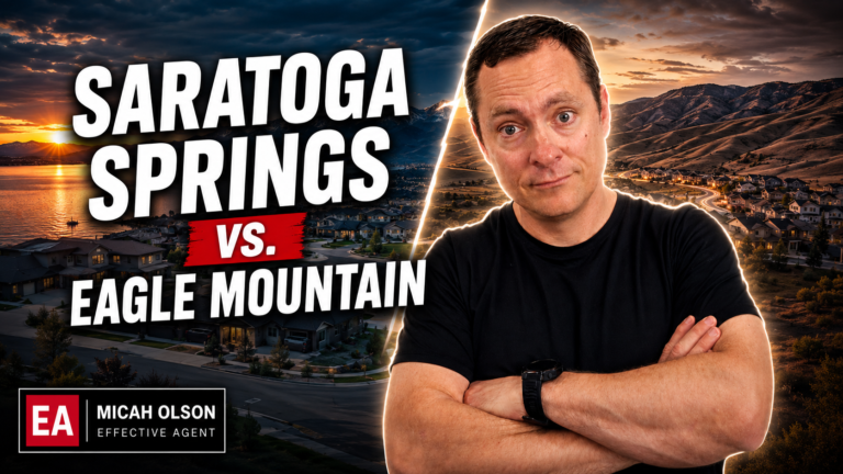 Saratoga Springs vs Eagle Mountain Utah - which city is right for your family