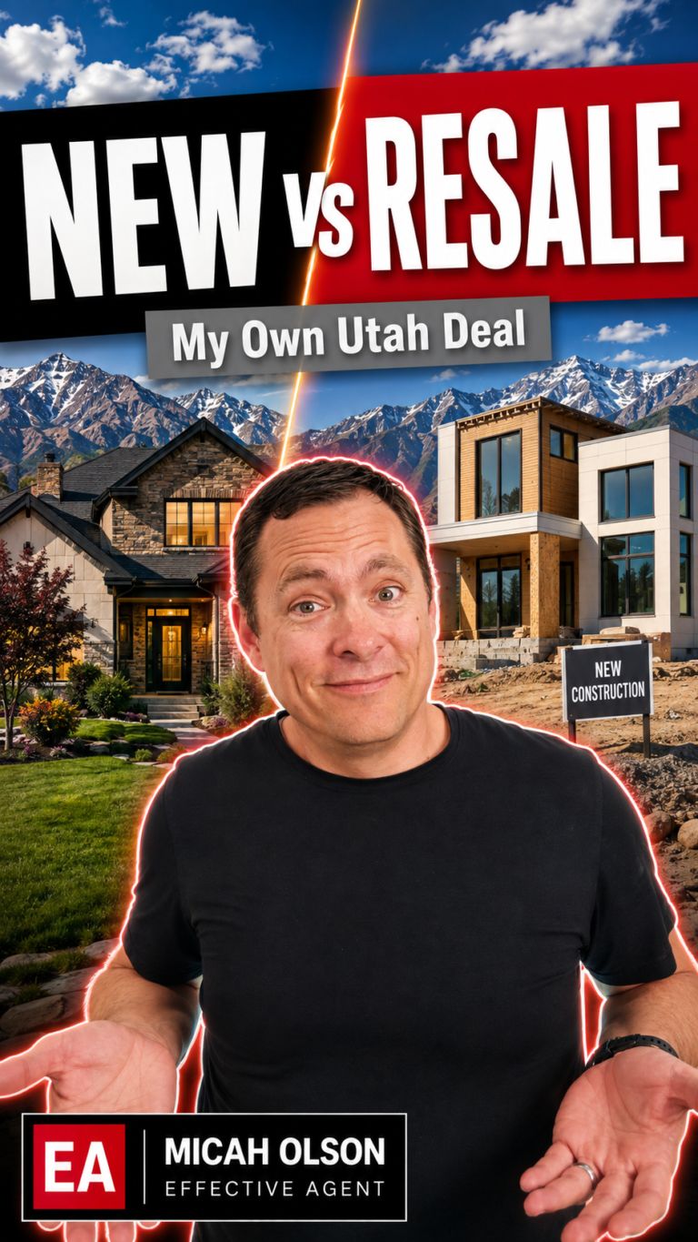 deferred maintenance resale vs new construction utah