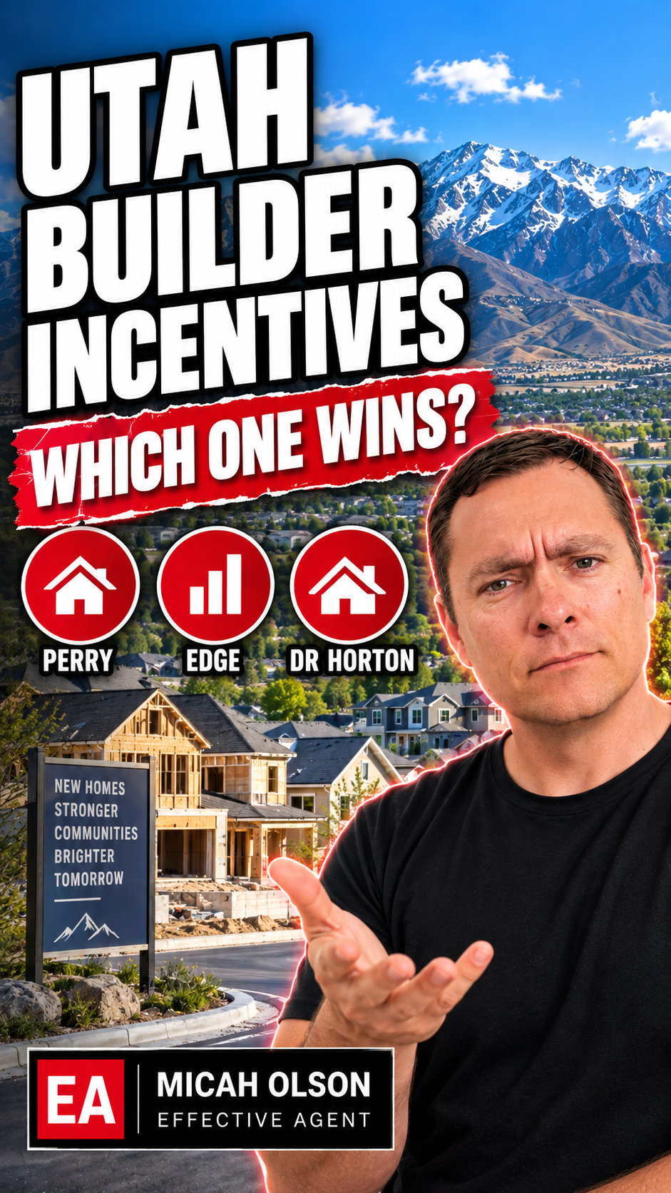Flat Credit or Builder Rate: Which Utah Builder Incentive Saves You More?